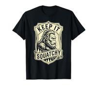 Keep it Squatchy Bigfoot Funny Sasquatch Tee Cryptozoology T-Shirt