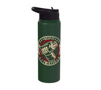 Keep It Twisted Motorcycle Enthusiasts Stainless Steel Insulated Water Bottle