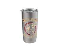Keep It Twisted Retro Humor Statement Stainless Steel Insulated Tumbler