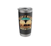 Keep It Weird Austin Vintage Austin,Texas Stainless Steel Insulated Tumbler