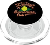 Keep It Zesty Sunshine Club Graphic PopSockets PopGrip for MagSafe