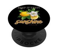 Keep It Zesty Sunshine Club Lemon Blossom PopSockets Adhesive PopGrip