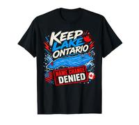 Keep Lake Ontario Name Change Denied Great Lakes Protest Value Graphic T-Shirt