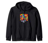 Keep Looking Up! Zip Hoodie