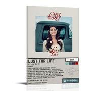 KEEP MARY Lana Del Rey, Lust For Life Wall Art Picture Print Modern Family Room Decor 24 x 36 Inches (60 x 90 cm)