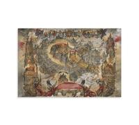 KEEP MARY Siege of Terra Echoes of Eternity Map Wall Art Picture Print Modern Family Room Decor 20 x 30 Inches (50 x 75 cm)