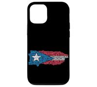 KEEP MOVING Patriotic Word Map Case for iPhone 12/12 Pro