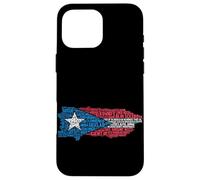 KEEP MOVING Patriotic Word Map Case for iPhone 16 Pro Max