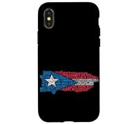 KEEP MOVING Patriotic Word Map Case for iPhone X/XS