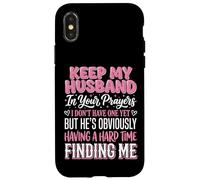 Keep My Husband In Your Prayers Case for iPhone X/XS