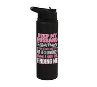 Keep My Husband in Your Prayers Stainless Steel Insulated Water Bottle
