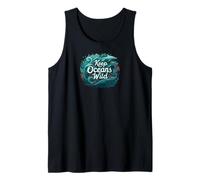 Keep Oceans Wild Marine Life Conservation Ocean Tank Top