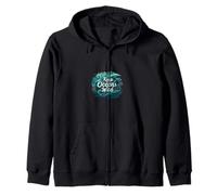 Keep Oceans Wild Marine Life Conservation Ocean Zip Hoodie