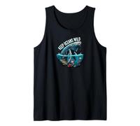 Keep Oceans Wild Whale Conservation Marine Life Design Tank Top