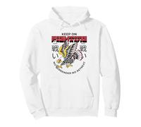 Keep On Fighting - No Surrender No Retreat (Eagle Graphic) Pullover Hoodie