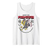 Keep On Fighting - No Surrender No Retreat (Eagle Graphic) Tank Top