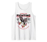 Keep On Fighting - No Surrender No Retreat (Eagle Graphic) Tank Top