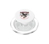 Keep On Fighting No Surrender No Retreat (Fighter Statement) PopSockets PopGrip for MagSafe