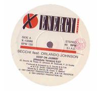 Keep On Jammin - Stefano Secchi Feat Orlando Johnson 12"