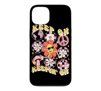Keep On Keepin’ On Retro Daisy Graphic Case for iPhone 13