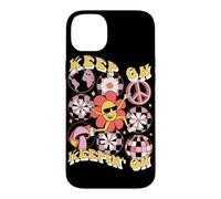Keep On Keepin’ On Retro Daisy Graphic Case for iPhone 14 Plus
