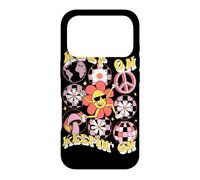 Keep On Keepin’ On Retro Daisy Graphic Case for iPhone 17 Pro