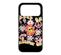 Keep On Keepin’ On Retro Daisy Graphic Case for iPhone 17 Pro Max
