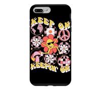 Keep On Keepin’ On Retro Daisy Graphic Case for iPhone 7 Plus/8 Plus