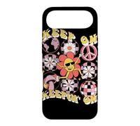 Keep On Keepin’ On Retro Daisy Graphic Case for iPhone Air