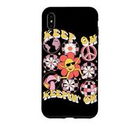 Keep On Keepin’ On Retro Daisy Graphic Case for iPhone XS Max