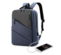 Keep on the Backpacks | Anti-Theft Travel Backpack - Anti-theft Business School Reading Backpack with USB Charging Port for Outdoor Camping, Super to Show Reflective Effect, Dark Blue, Se référer au