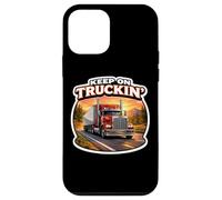 Keep On Truckin Lorry Truck Driver Trucker Truckie Quote Fun Case for iPhone 12 mini