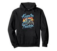 Keep On Truckin' Truck Pullover Hoodie