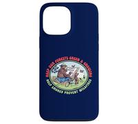Keep Our Forest Green & Growing Smokey Bear & Friends Retro Case for iPhone 13 Pro Max