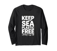 Keep Our Sea Plastic Free Eco-Friendly Awareness Long Sleeve T-Shirt