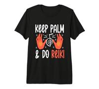 Keep Palm and Do Reiki Hands Spiritual Energy Healing Premium T-Shirt
