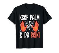 Keep Palm and Do Reiki Hands Spiritual Energy Healing T-Shirt