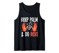 Keep Palm and Do Reiki Hands Spiritual Energy Healing Tank Top