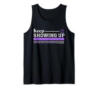 Keep Showing Up - Urban Typography Streetwear Tank Top