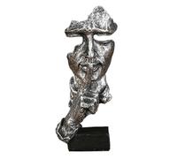 Keep Silent Statue Man - Easy Use Versatile Not, Break Cleanness, Cute, Effortless Installation Modern Comfortable Outdoor | Not Cleanness, Cute Installation, Comf