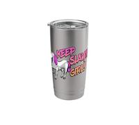 Keep Slaying Girl - Your Motto Statement Stainless Steel Insulated Tumbler