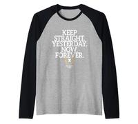 Keep Straight Edge Saying Quote Straight Edger Lifestyle XXX Raglan Baseball Tee
