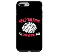Keep Talking I’m Diagnosing You White Brain Case for iPhone 7 Plus/8 Plus