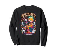 Keep the Candy I'll Take the Tacos Halloween Fun Shirt Sweatshirt