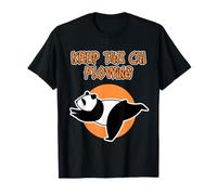 Keep the Chi Flowing with Panda for Men and Women - Tai-Chi T-Shirt