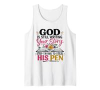 Keep the Faith God Has a Plan Journey Move Mountains Tank Top