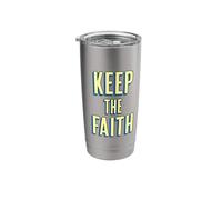 Keep the Faith Stainless Steel Insulated Tumbler