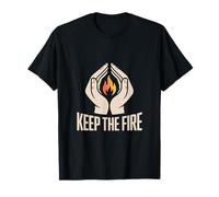 Keep The Fire Christian Faith Holy Spirit Identity T-Shirt