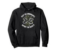 Keep The Immigrants Deport The Racists Tshirt Anti Racism Pullover Hoodie