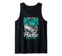 Keep The Oceans Plastic Free Ocean Sea Plastic Pollution Tank Top